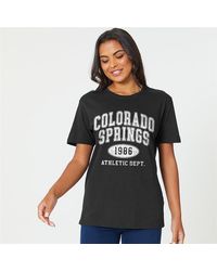 Be You - Colorado Slogan T-shirt - Lyst