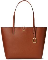 Ralph Lauren - Reversible Leather Tote Bag - Lyst
