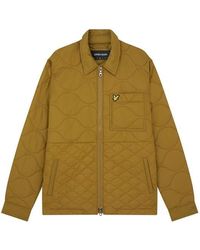 Lyle & Scott - Lw1912v Quilted Overshirt - Lyst
