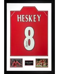 The Fan Cave - Emile Heskey Signed Liverpool Shirt Premium Frame - Lyst