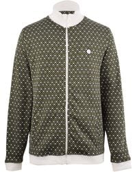 Pretty Green - Geo Tracksuit Top - Lyst