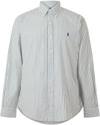 Polo Ralph Lauren - Striped Cotton Long-Sleeve Shirt - Lyst