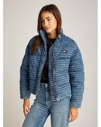 Tommy Hilfiger - Denim Puffer Jacket Ai6054 - Lyst