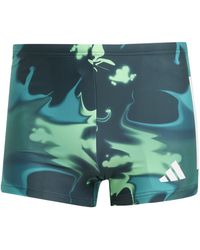 adidas - Graphic Swim Boxers - Lyst