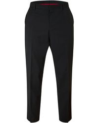 HUGO - Slim Fit Trousers - Lyst