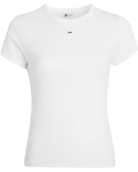 Tommy Hilfiger - Tjw Slim Essential Rib Ss - Lyst
