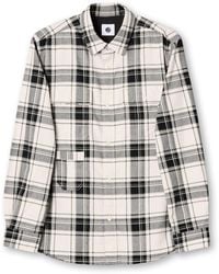 Pretty Green - Woolwich Check Long-Sleeve Patterned Shirt - Lyst