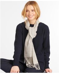 Barbour - Lambswool Woven Scarf - Lyst