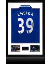 The Fan Cave - Nicolas Anelka Signed Chelsea Shirt Premium Frame - Lyst