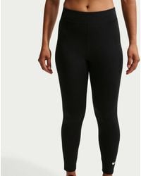Nike - One High-waisted Crop Leggings - Lyst