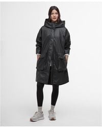 Barbour - Atlas Hooded Long Sleeve Knee Length Rain Anorak - Lyst