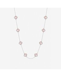 Inicio - Vintage Rose Clover Necklace - Lyst