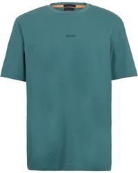 BOSS - Oversized Tchup T-Shirt With Logo Detail - Lyst
