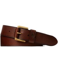 Polo Ralph Lauren - Keep Pebbled Leather Belt - Lyst