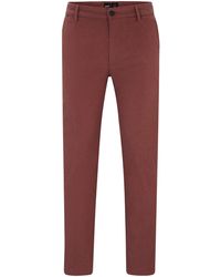 BOSS - P Kane Straight Leg Trousers - Lyst