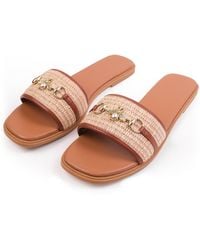Where's That From - Where's Harmony Flat Sandals - Lyst