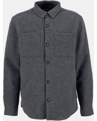 Barbour - Marlow Wool Long Sleeve Overshirt - Lyst