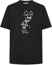 Maison Kitsuné - Party Fox Comfort T-Shirt - Lyst