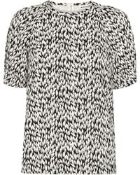 Whistles - Petal Print Shell Top - Lyst
