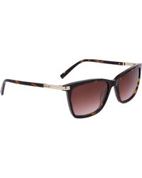DKNY - Modified Rectangle Sunglasses - Lyst
