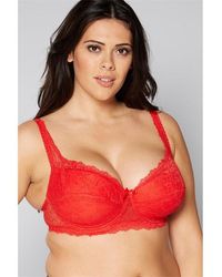 Be You - Underwi E-h Full Cup Floral Lace Bra - Lyst