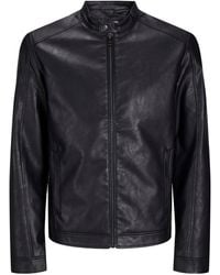 Jack & Jones - Jack Dylan Pu Jacket Plus Size - Lyst