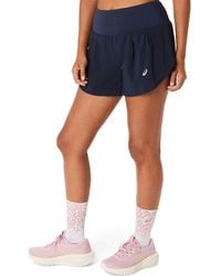 Asics - Road 3.5In Short Running - Lyst