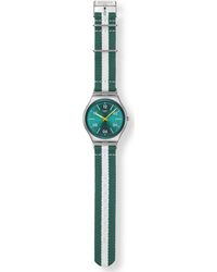 Swatch - Skin Irony 42 Metal Slim Profile Analogue Quartz Watch - Lyst