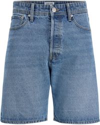 Jack & Jones - Tony Loose Denim Shorts - Lyst