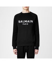 Balmain - Logo Crew Sweater - Lyst
