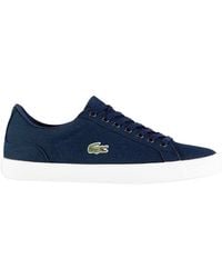 Lacoste - Lerond Canvas Trainers - Lyst