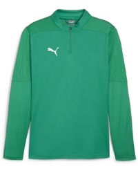 PUMA - Teamfinal Training 1/4-Zip Fleece - Lyst