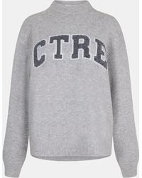 The Couture Club - Knitted Sweatshirt - Lyst