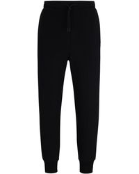 BOSS - Hadiko Joggers With Drawstring Waistband - Lyst