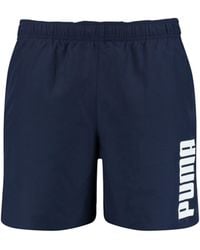 PUMA - Mid Swim Shorts - Lyst