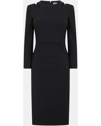 BOSS - Dadeka Wrap Dress - Lyst