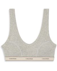 Calvin Klein - Heritage Scoop Non Wired Bralette - Lyst