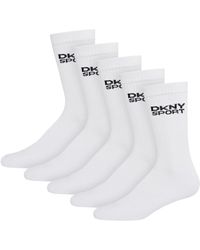 DKNY - 5 Pack Sport Socks Radde - Lyst