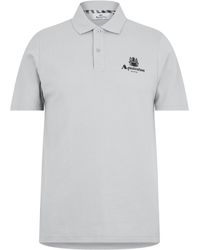 Aquascutum - Button Polo Shirt - Lyst
