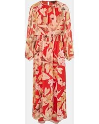 Biba - Split Sleeve Skater Dress - Lyst