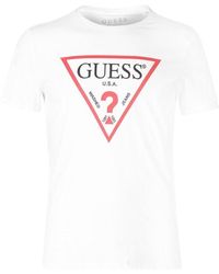 Guess - Logo T Shirt - Lyst