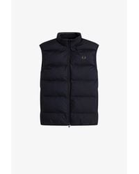 Fred Perry - Insulated Quilted Gilet - Lyst