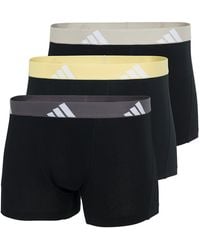 adidas - 3 Pack Boxers - Lyst