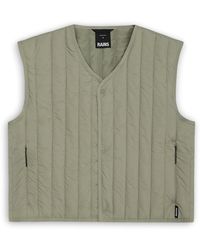 Rains - Banja Water Resistant Sleeveless Cropped Gilet - Lyst