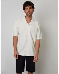 Threadbare - Antti Short-Sleeve Plain Shirt - Lyst