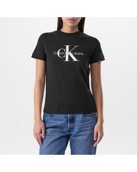 Calvin Klein - Printed Logo T-Shirt - Lyst