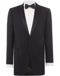 BOSS Stars Glamour Regular Fit Pure Wool Tuxedo - Black