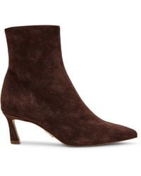 Steve Madden - Lulah Leather Heeled Ankle Boots - Lyst