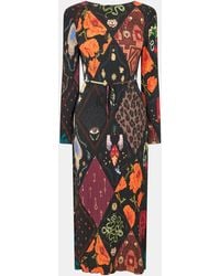 Never Fully Dressed - Garden Gaia Garden Print Maxi Dress - Lyst