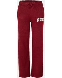 The Couture Club - Ctre Jog Knitted Trousers - Lyst